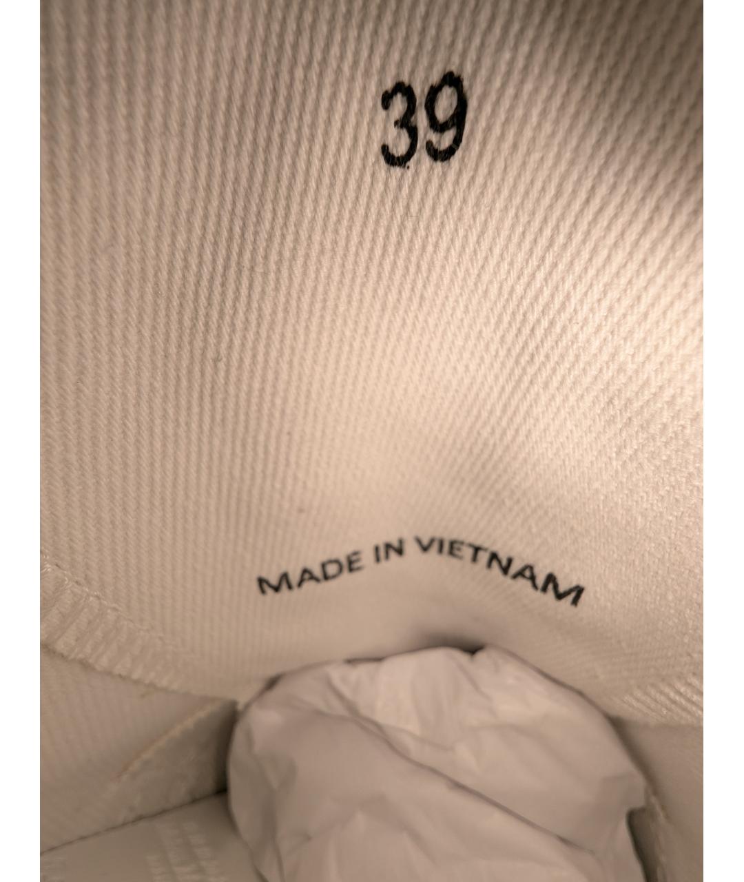 MAISON MARGIELA Белые кеды, фото 8