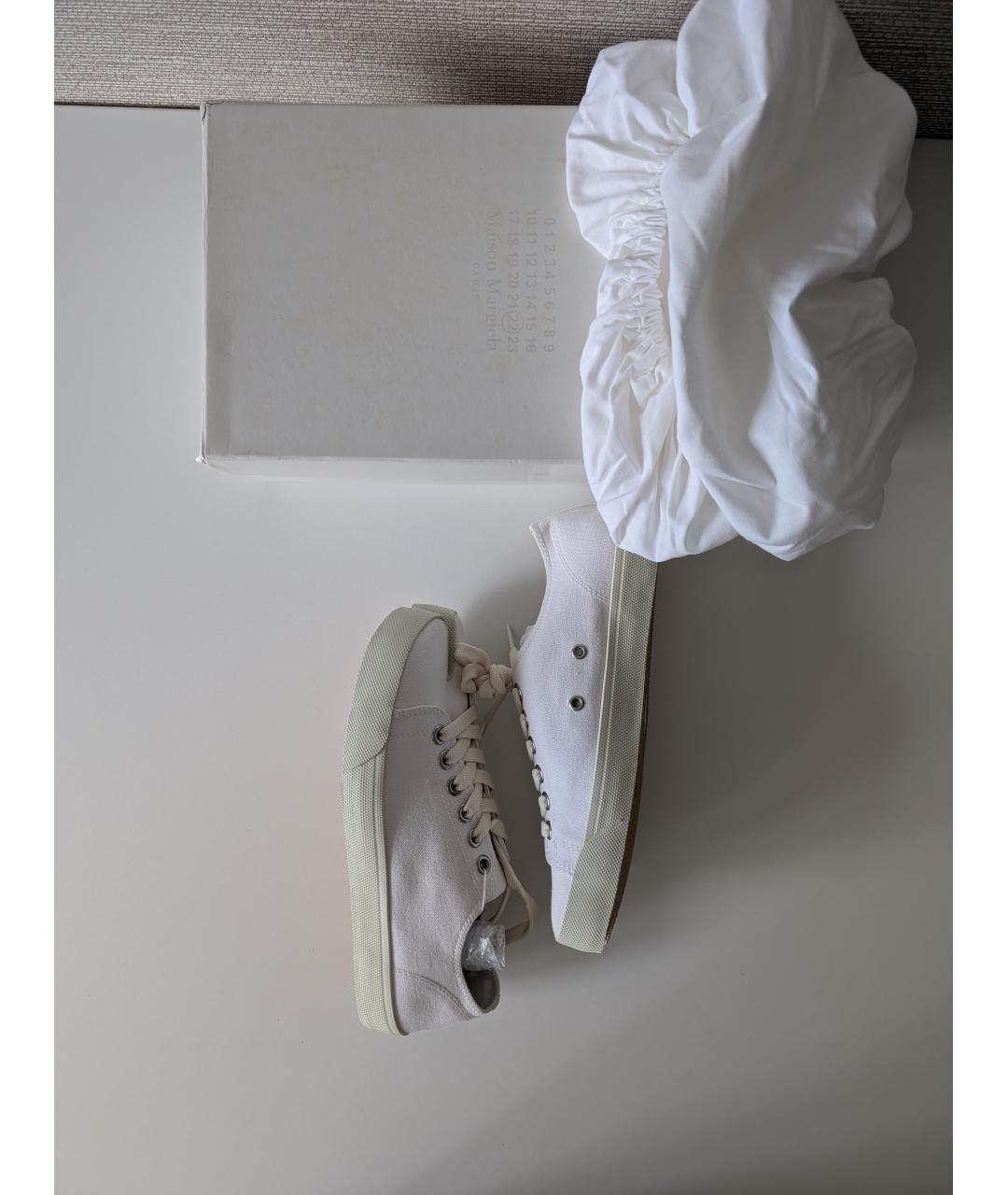 MAISON MARGIELA Белые кеды, фото 9
