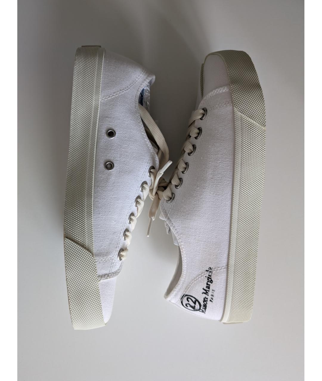 MAISON MARGIELA Белые кеды, фото 5