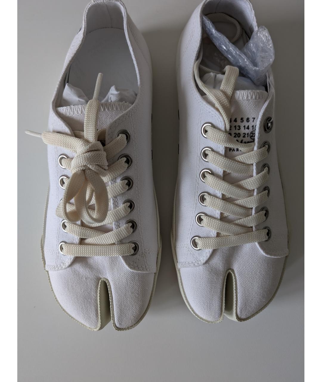 MAISON MARGIELA Белые кеды, фото 2