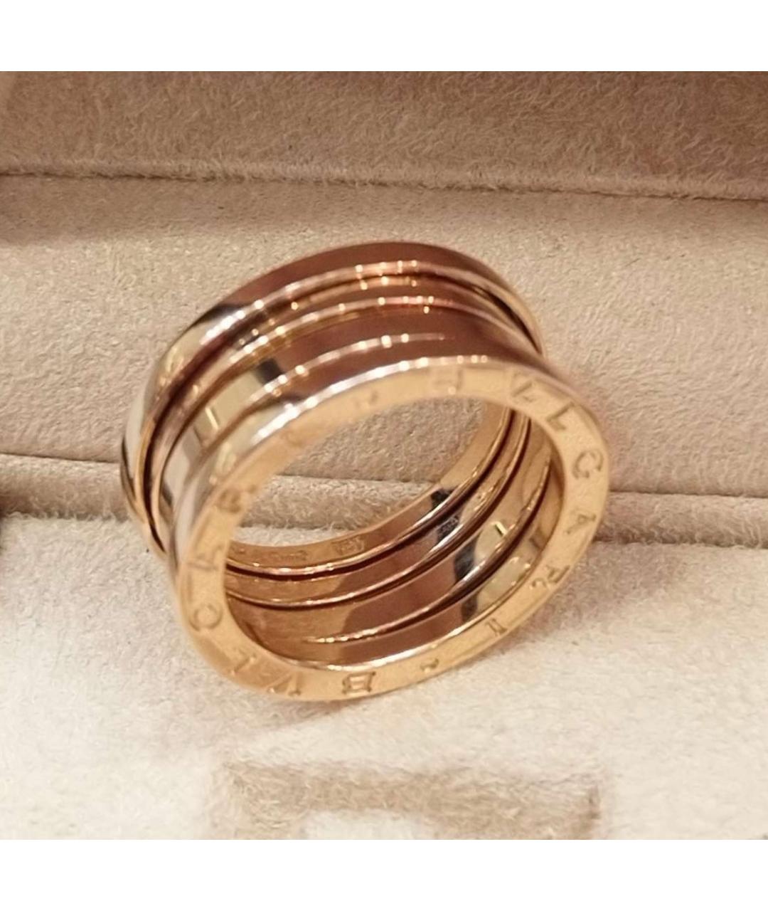 BVLGARI Розовое кольцо из розового золота, фото 4
