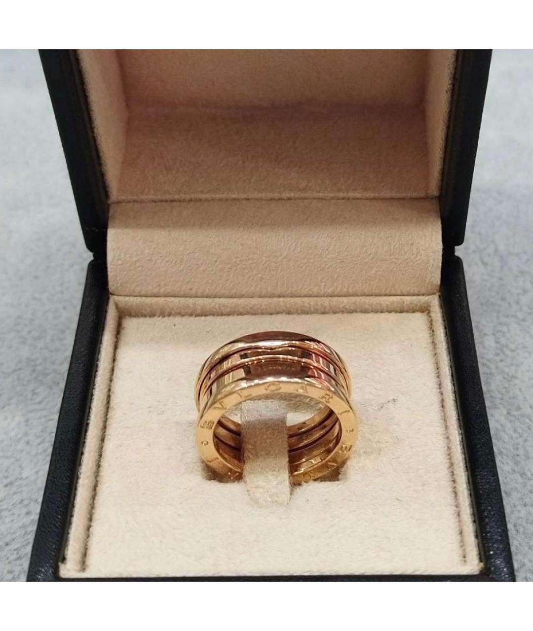 BVLGARI Розовое кольцо из розового золота, фото 2