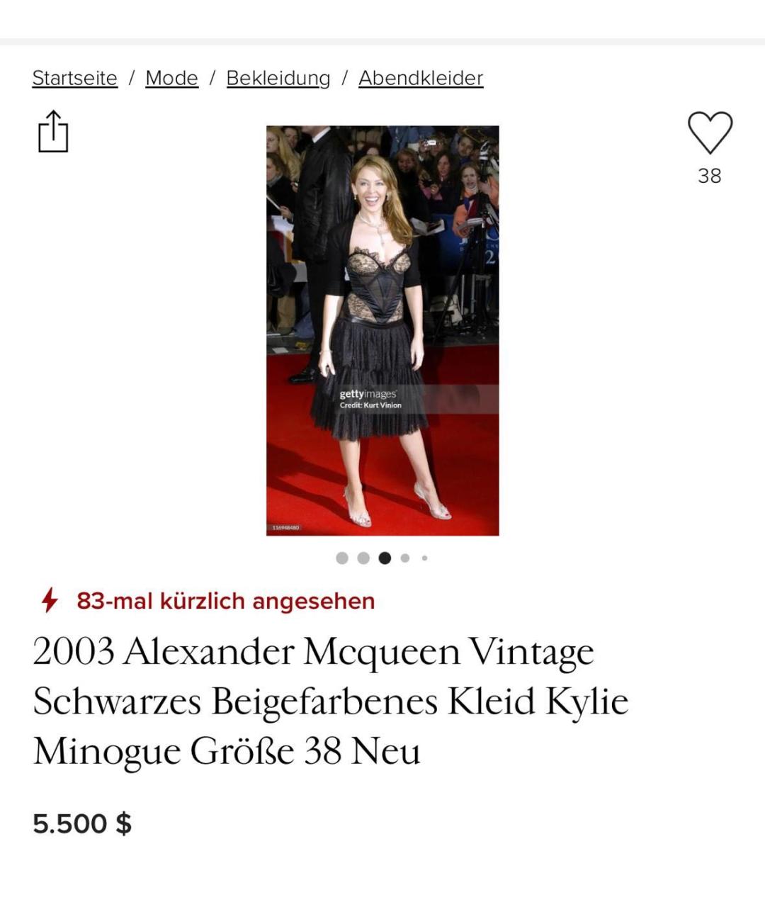 ALEXANDER MCQUEEN Черное коктейльное платье, фото 7