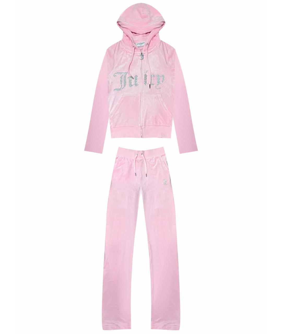 JUICY COUTURE Розовый классический костюм, фото 1