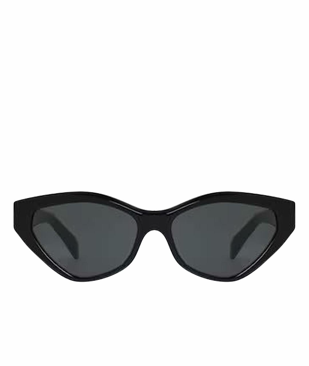 CELINE Черные пластиковые солнцезащитные очки, фото 1