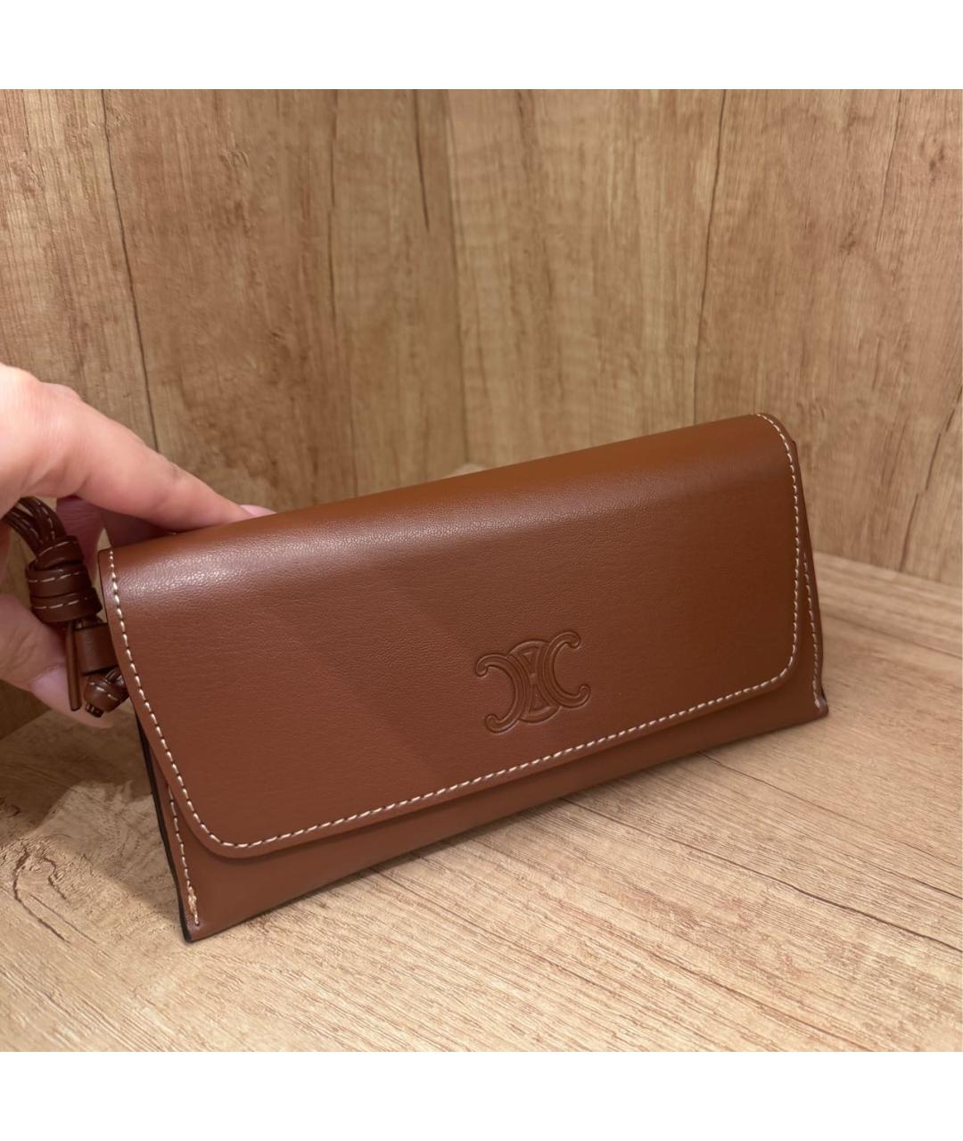 CELINE Черные пластиковые солнцезащитные очки, фото 8