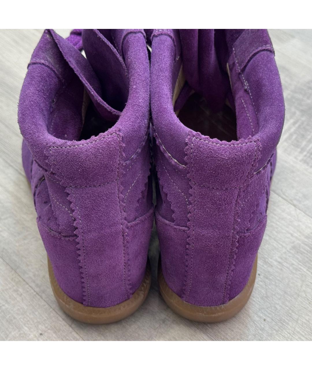 ISABEL MARANT Фиолетовые кеды, фото 4