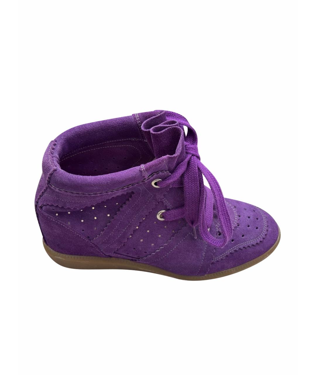 ISABEL MARANT Фиолетовые кеды, фото 1