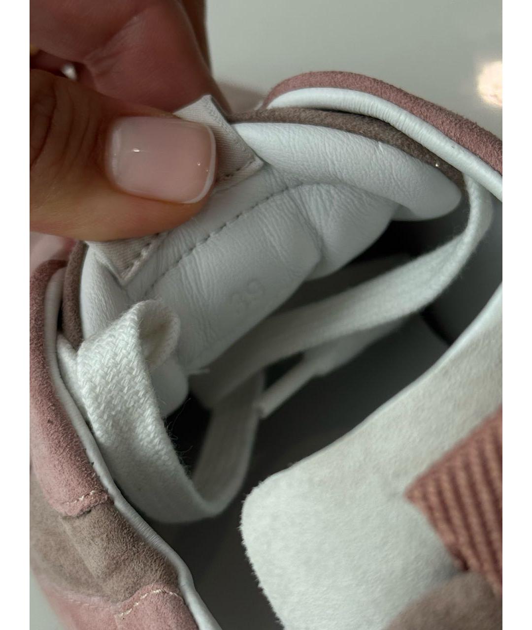 HERMES Текстильные кроссовки, фото 5