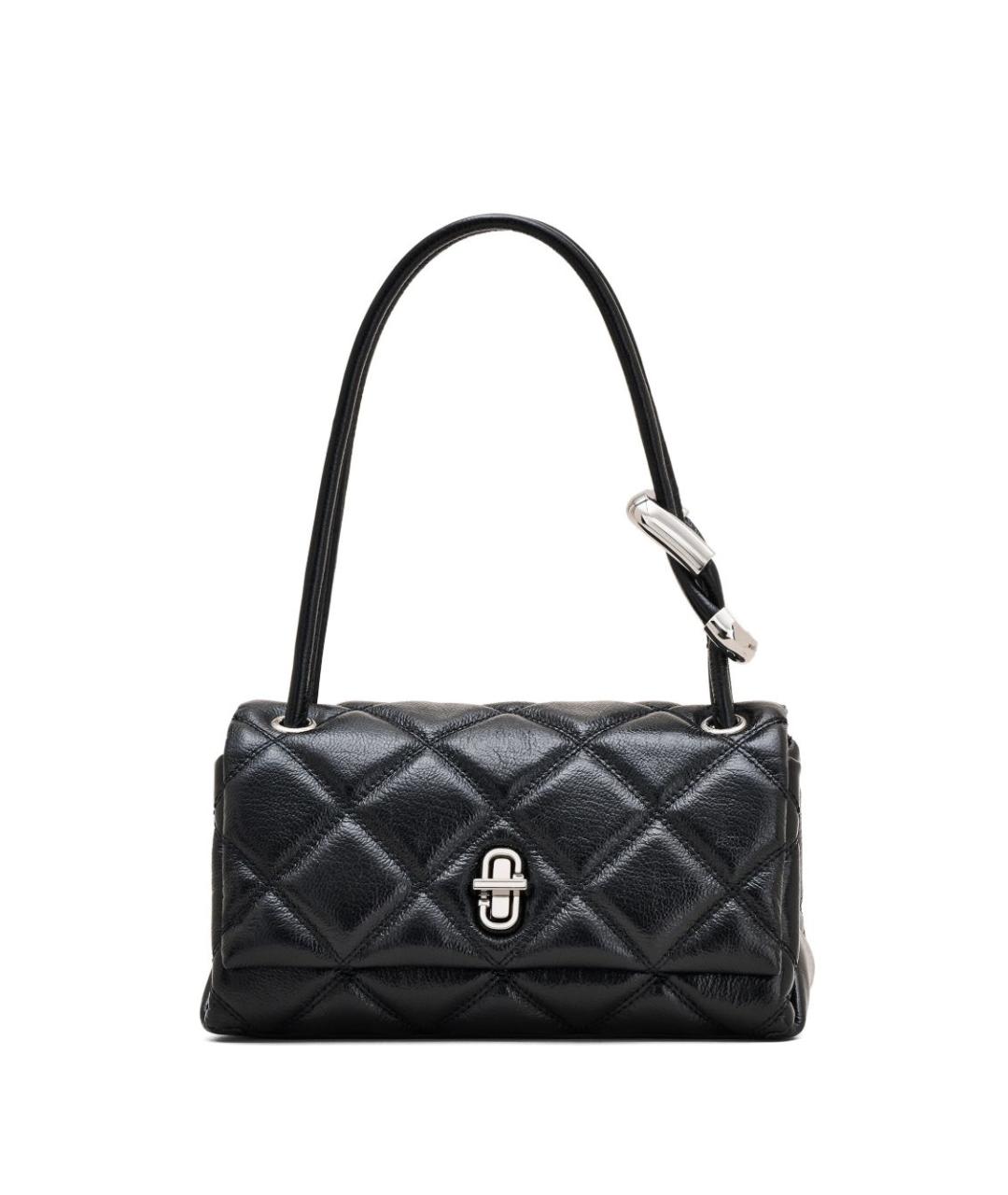 MARC JACOBS Черная кожаная сумка через плечо, фото 1