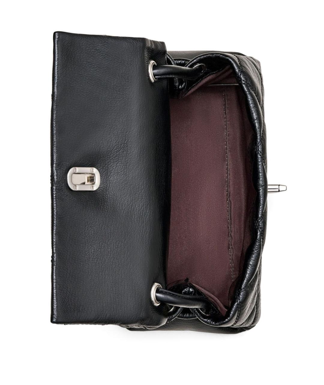 MARC JACOBS Черная кожаная сумка через плечо, фото 5