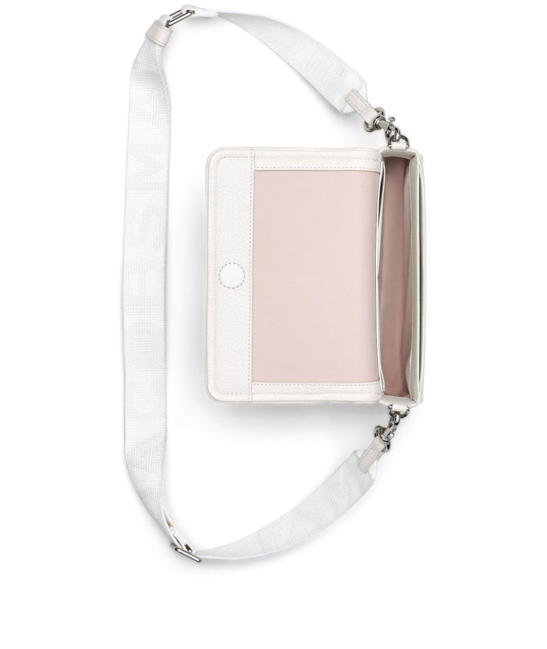 MARC JACOBS Белая кожаная сумка через плечо, фото 3