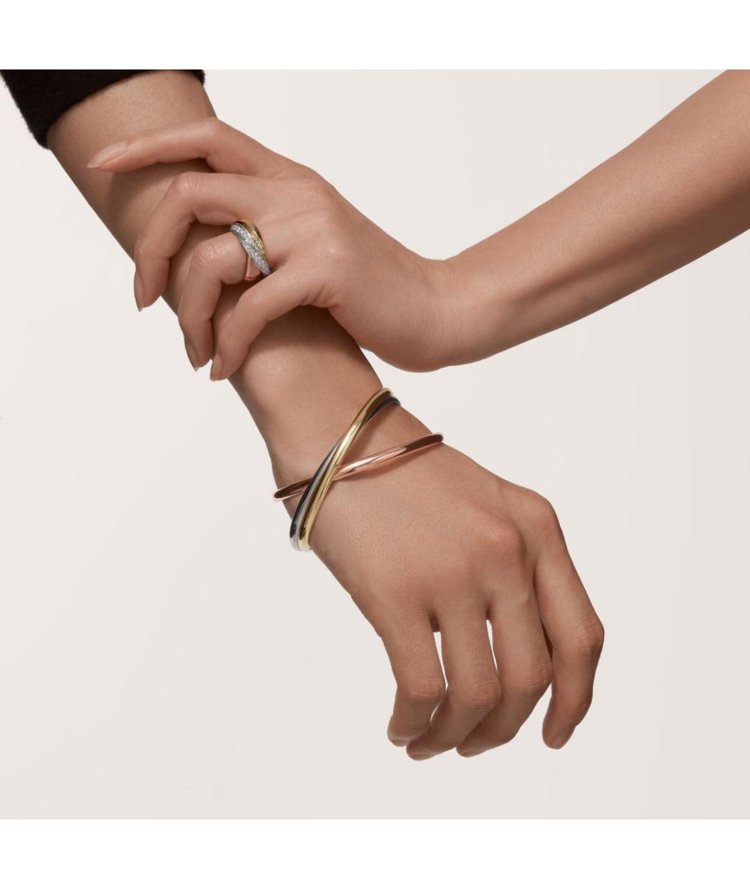 CARTIER Белый браслет из белого золота, фото 4