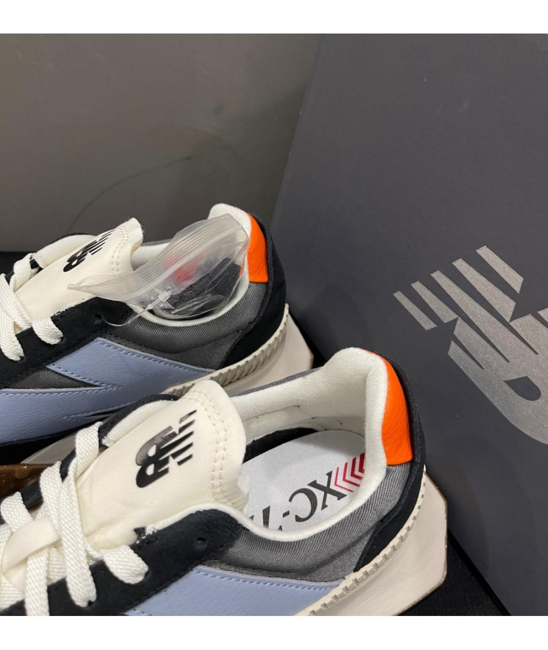 NEW BALANCE Черные замшевые низкие кроссовки / кеды, фото 6