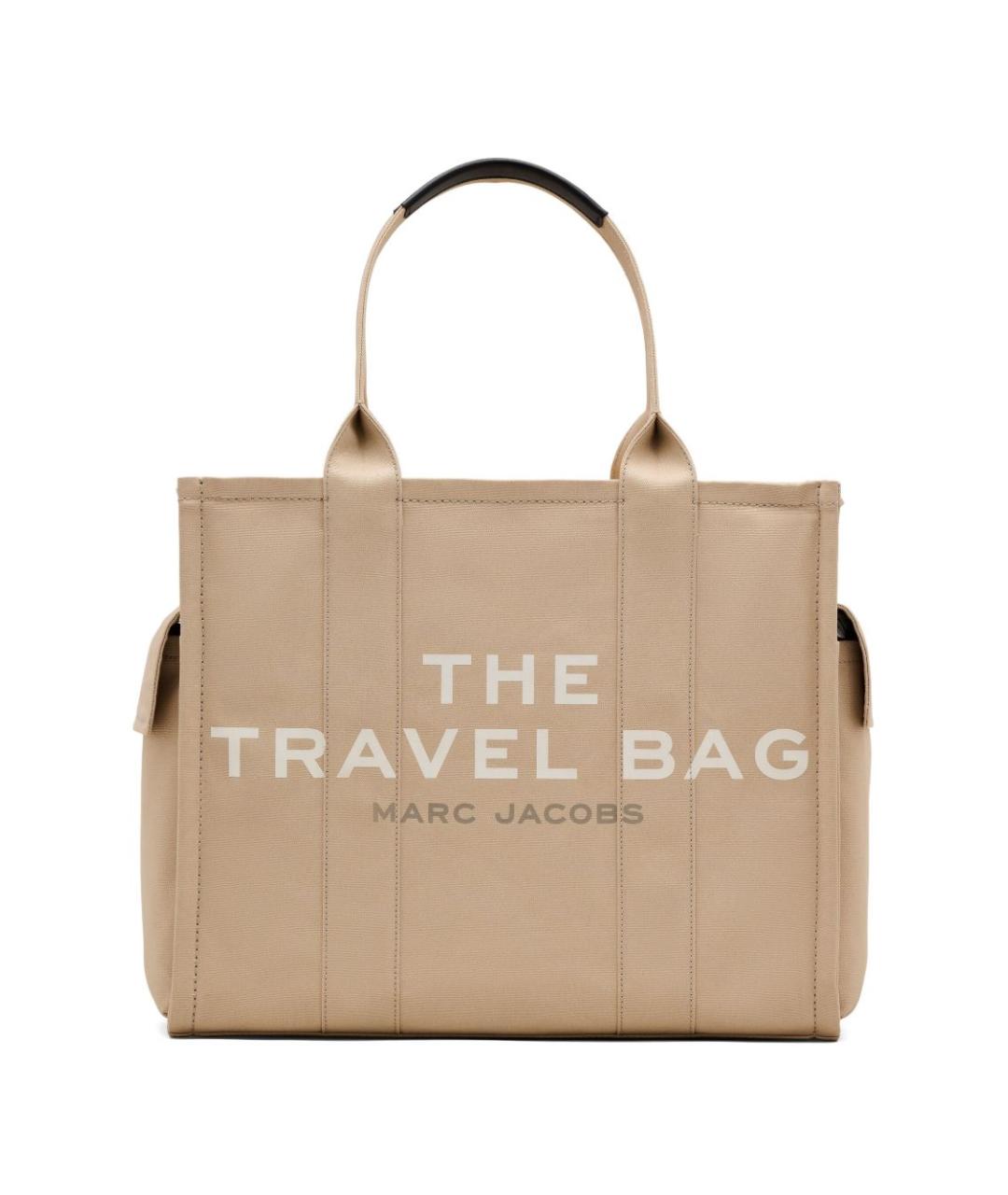 MARC JACOBS Бежевая хлопковая сумка тоут, фото 1