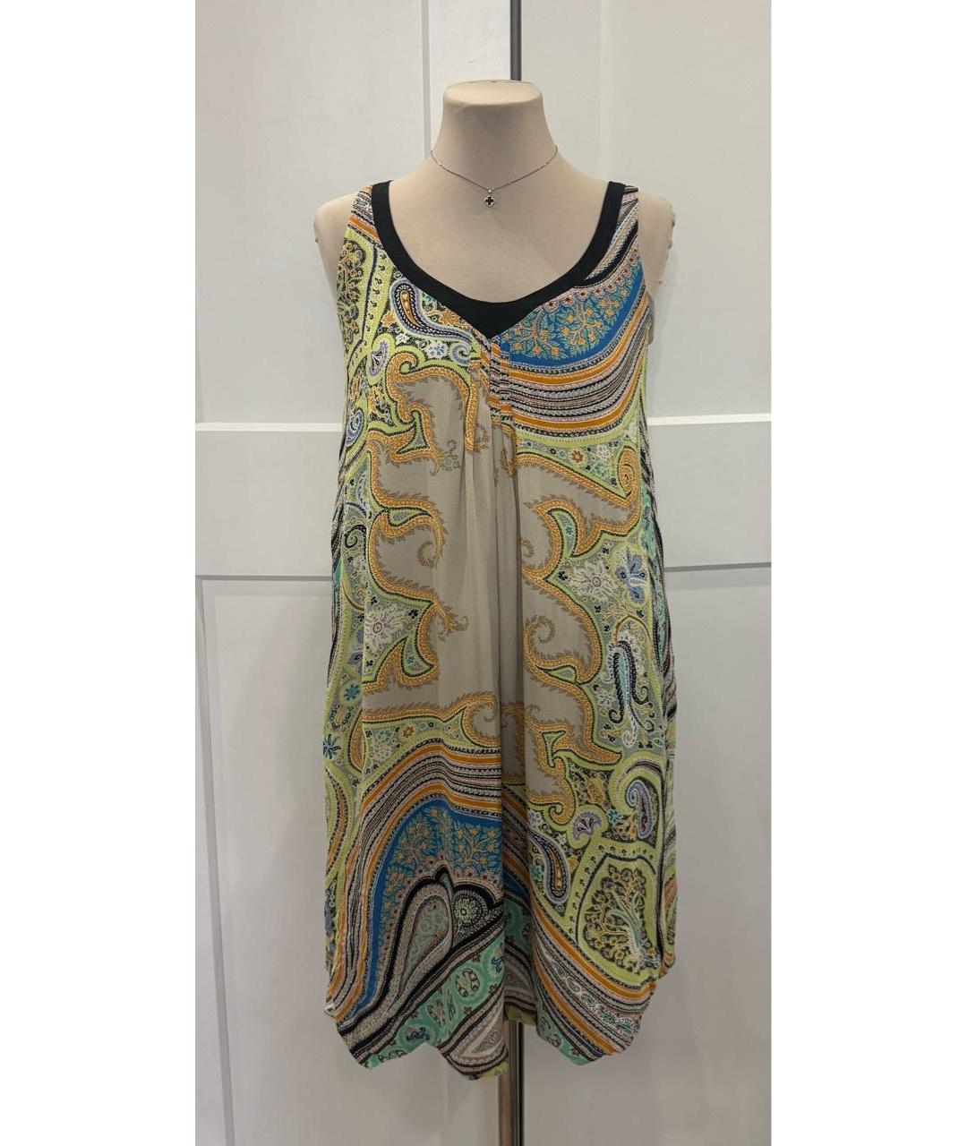 ETRO Мульти вискозное повседневное платье, фото 9