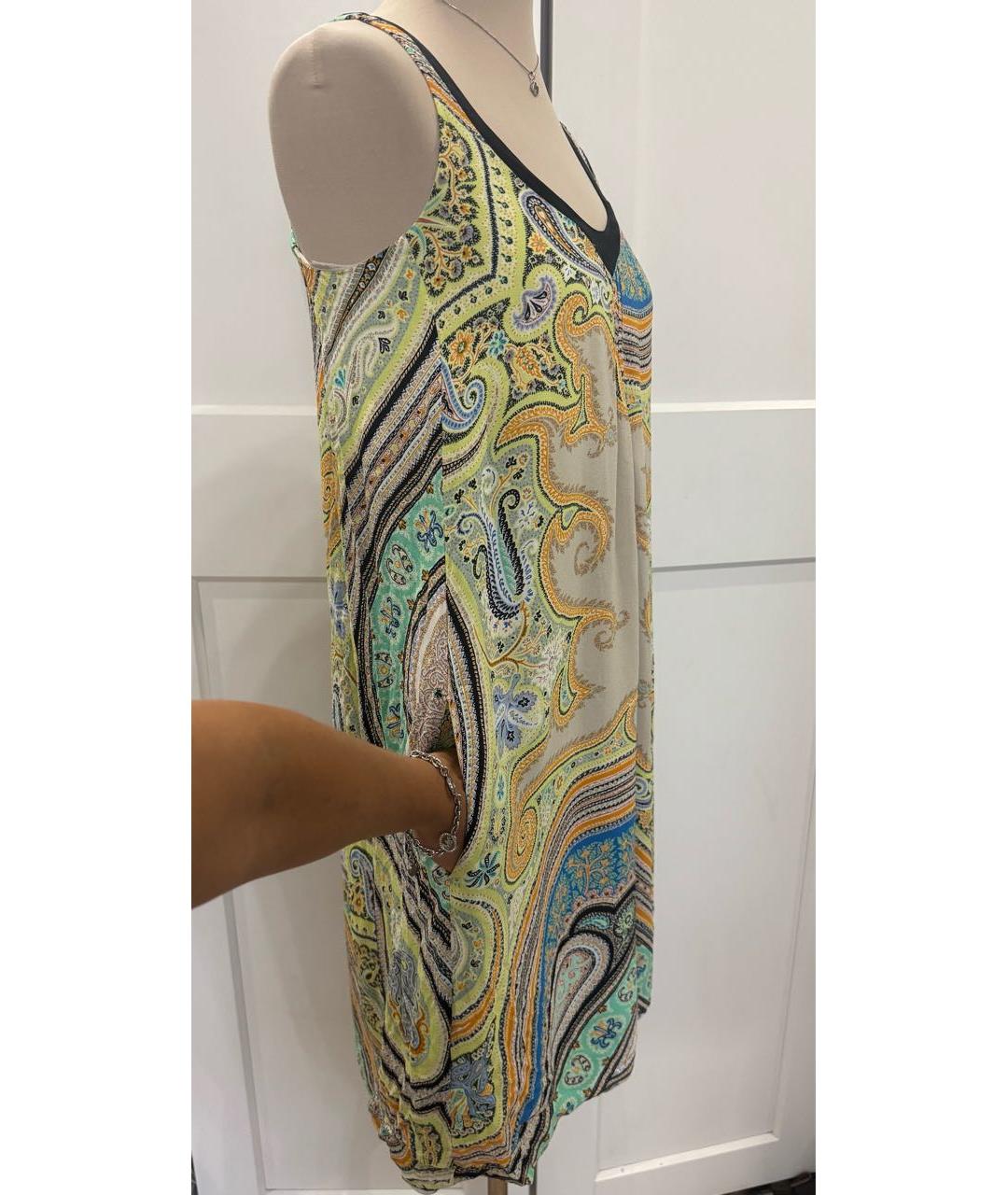 ETRO Мульти вискозное повседневное платье, фото 3
