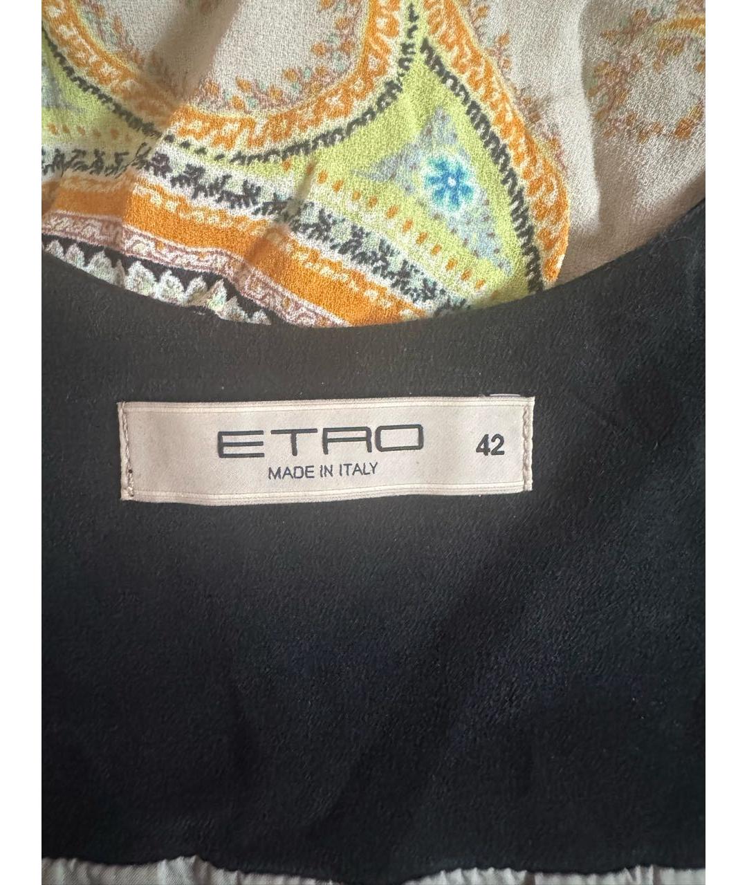 ETRO Мульти вискозное повседневное платье, фото 6