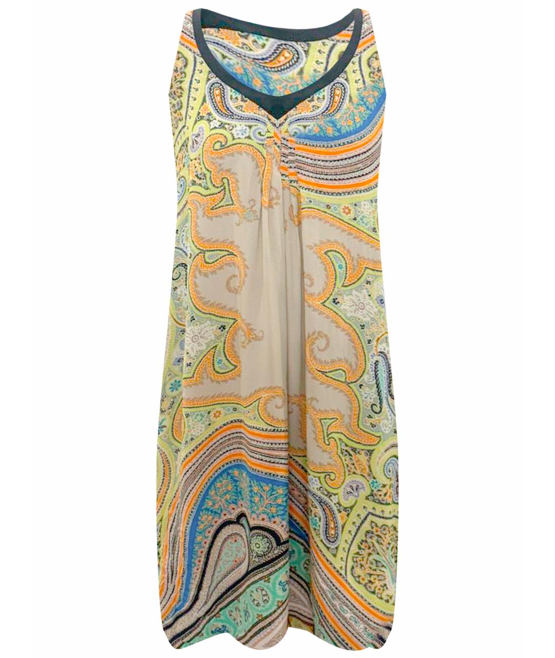 ETRO Мульти вискозное повседневное платье, фото 1