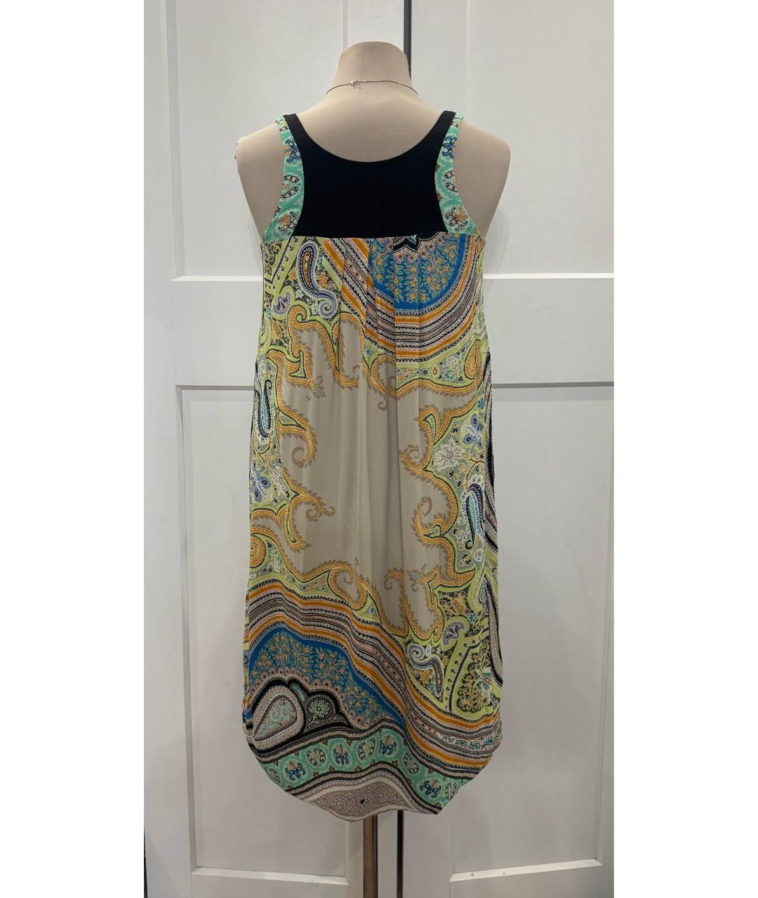 ETRO Мульти вискозное повседневное платье, фото 4
