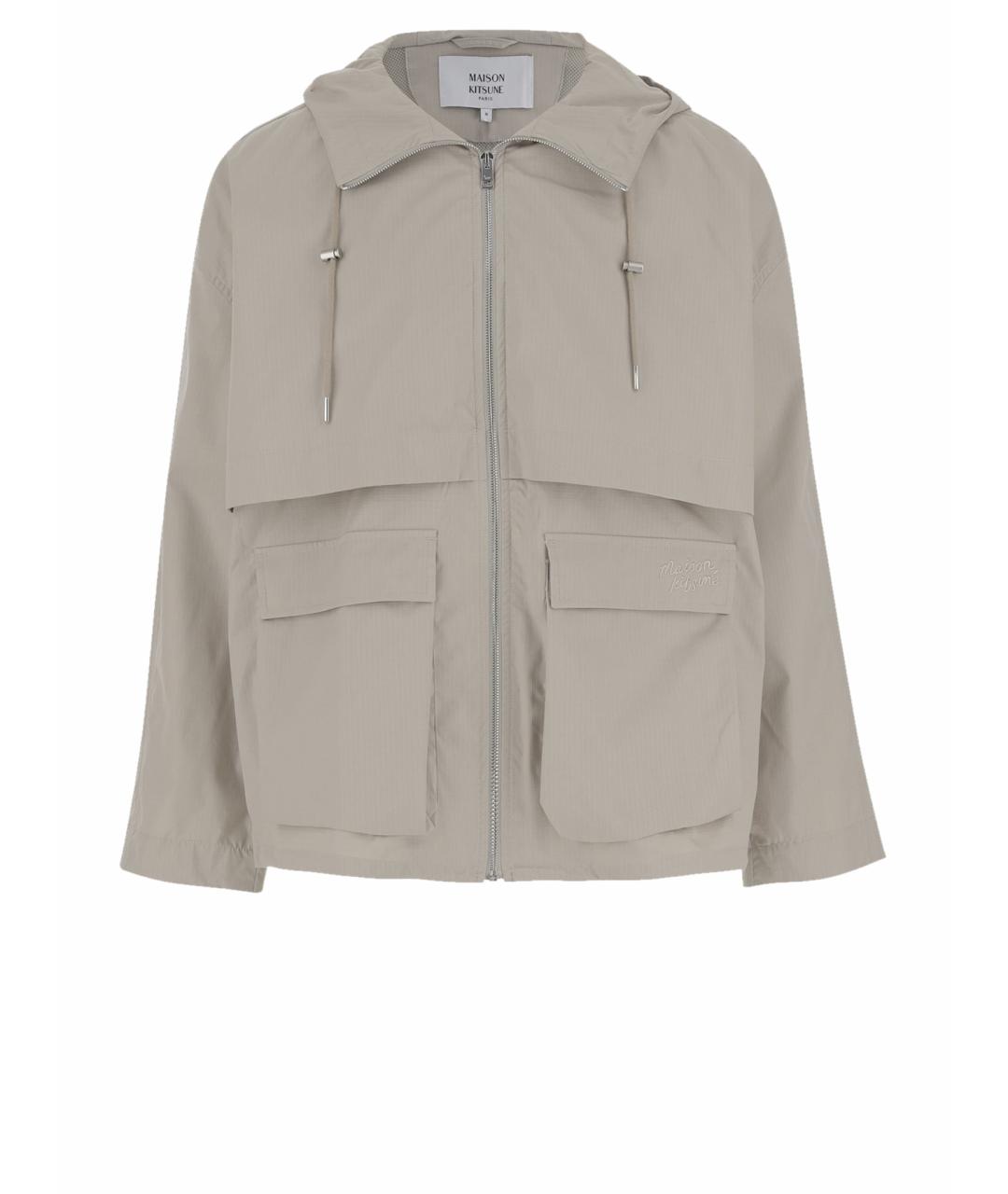 MAISON KITSUNE Бежевая куртка, фото 1