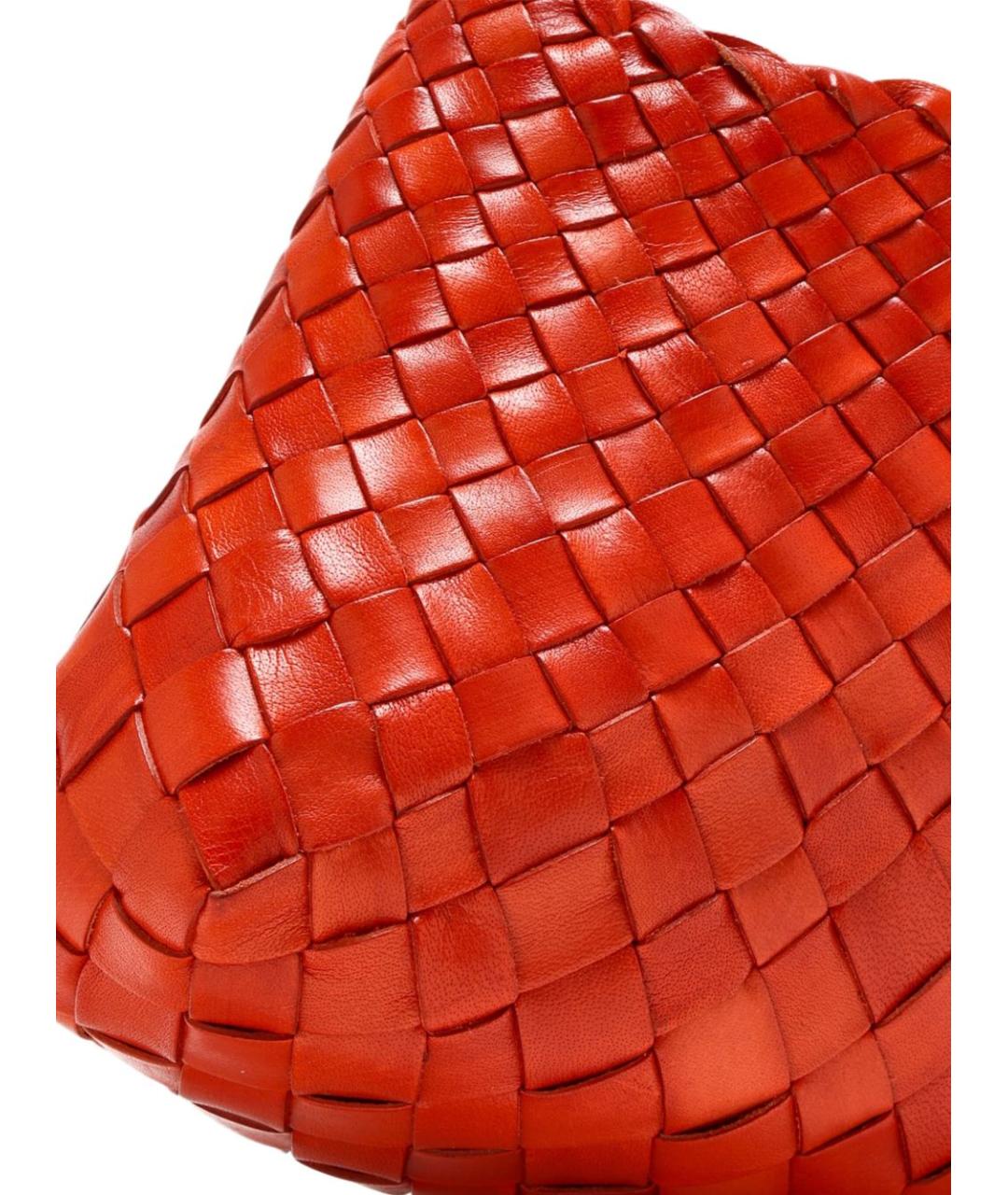 Dragon Diffusion Оранжевая кожаная сумка через плечо, фото 4