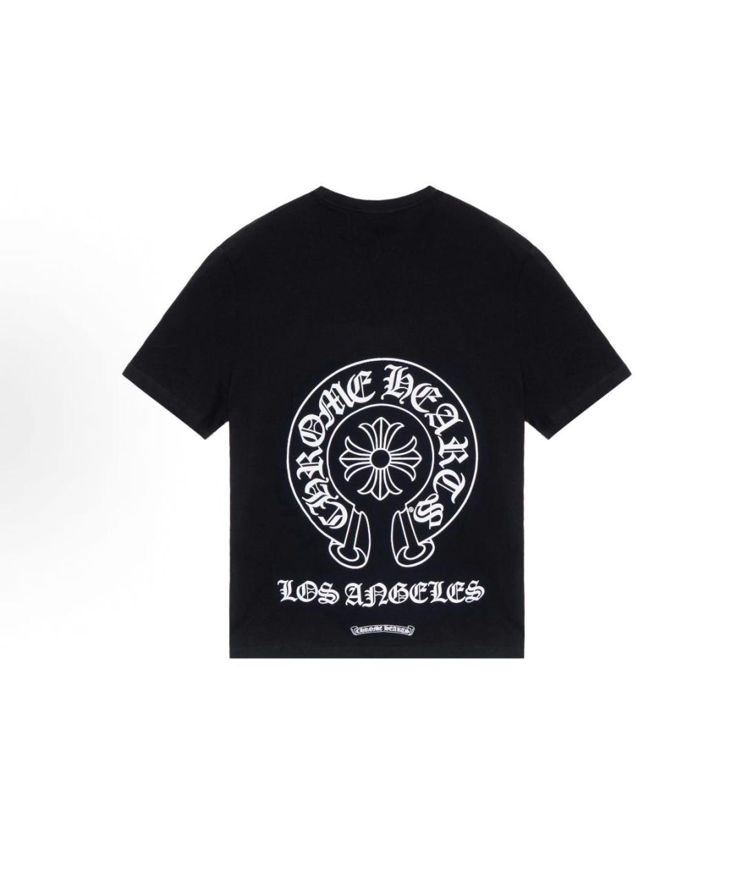 CHROME HEARTS Черная футболка, фото 2