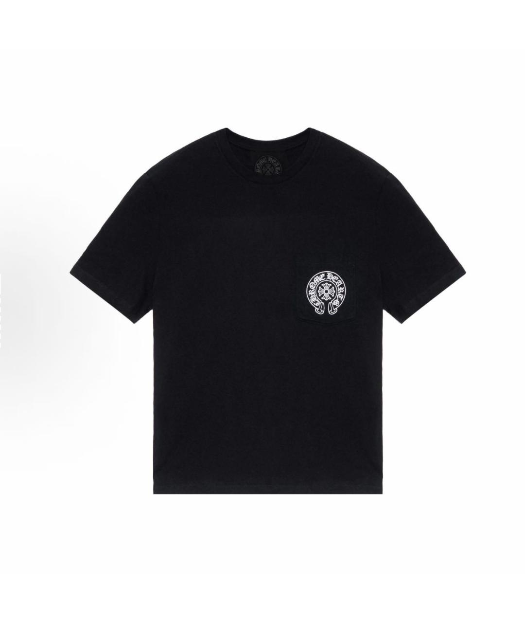 CHROME HEARTS Черная футболка, фото 6
