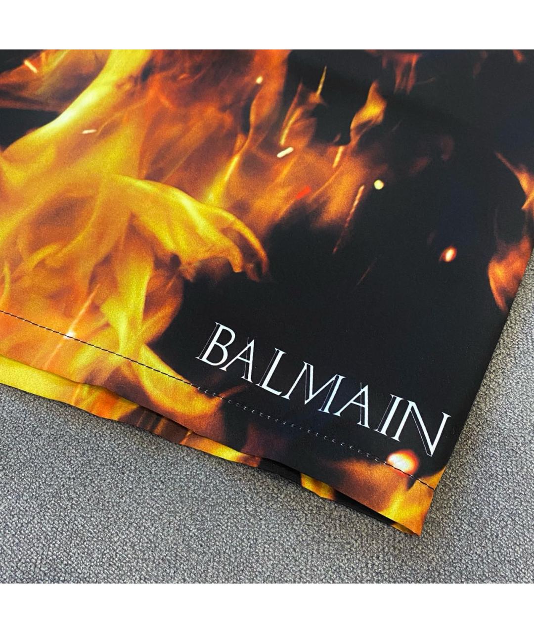BALMAIN Черные шорты, фото 3