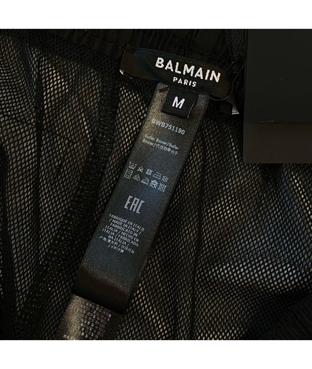 BALMAIN Черные шорты, фото 5