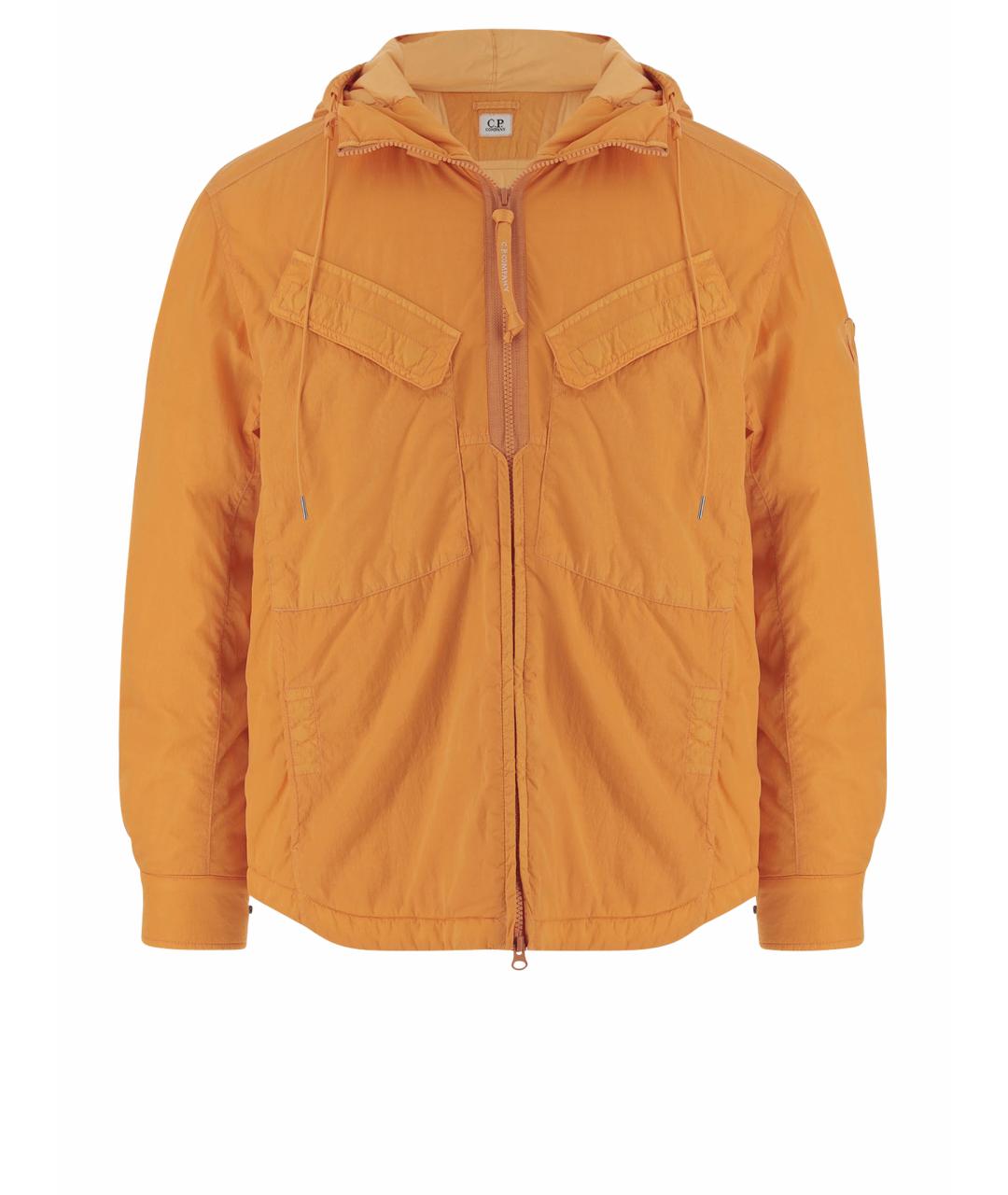 CP COMPANY Оранжевая полиамидовая куртка, фото 1