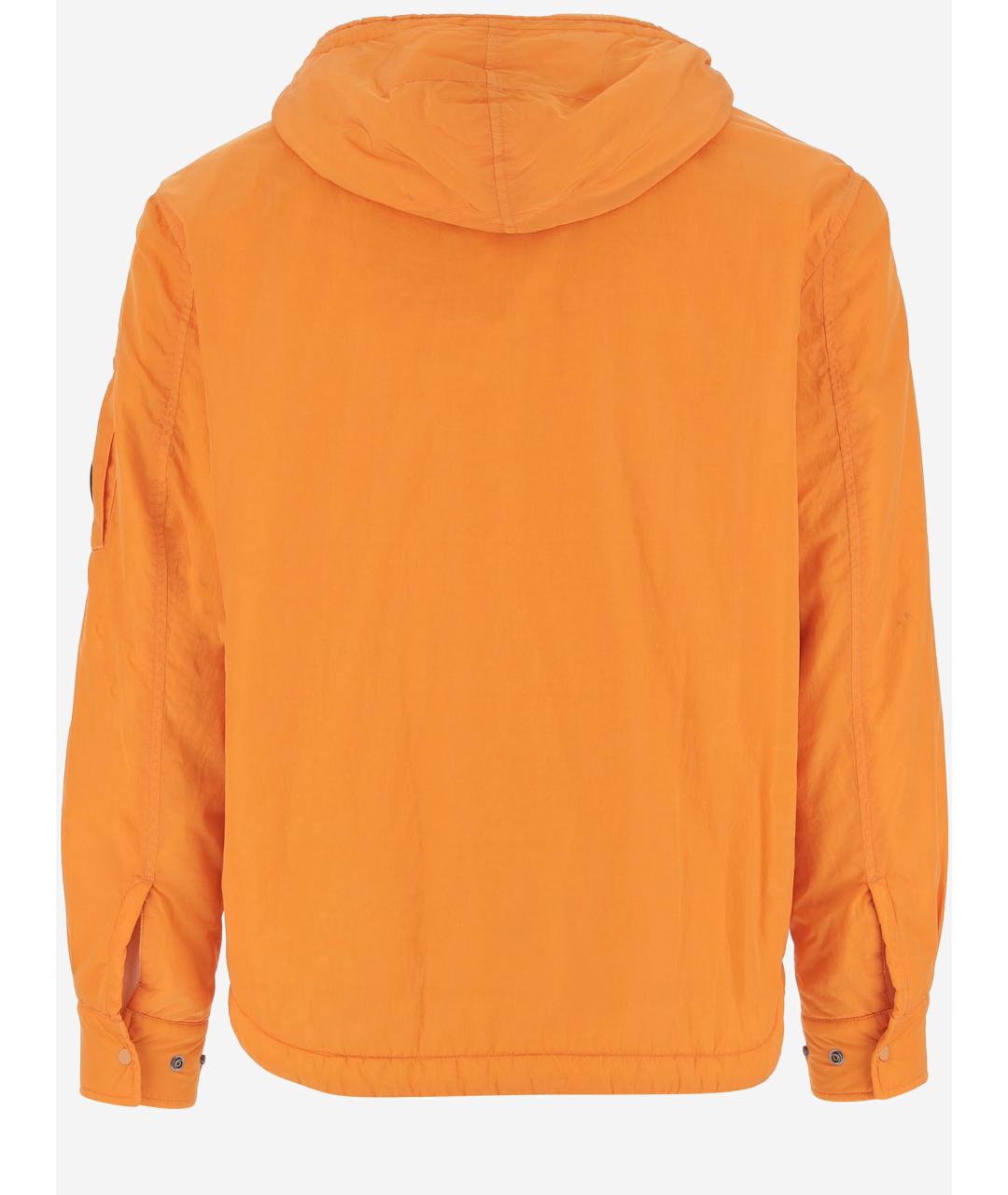 CP COMPANY Оранжевая полиамидовая куртка, фото 3