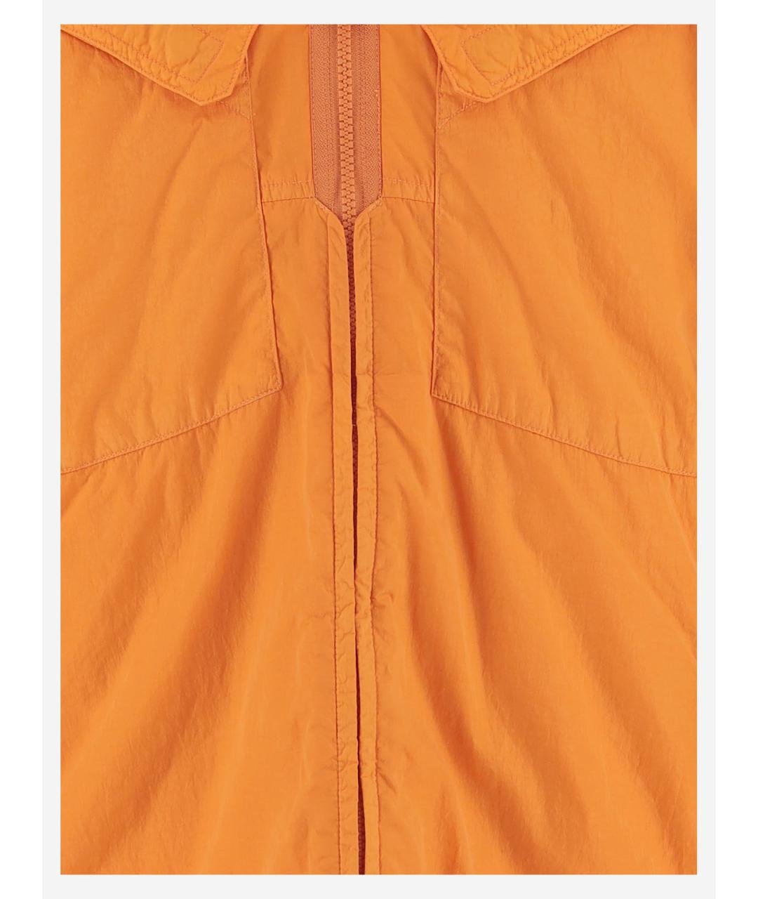 CP COMPANY Оранжевая полиамидовая куртка, фото 4