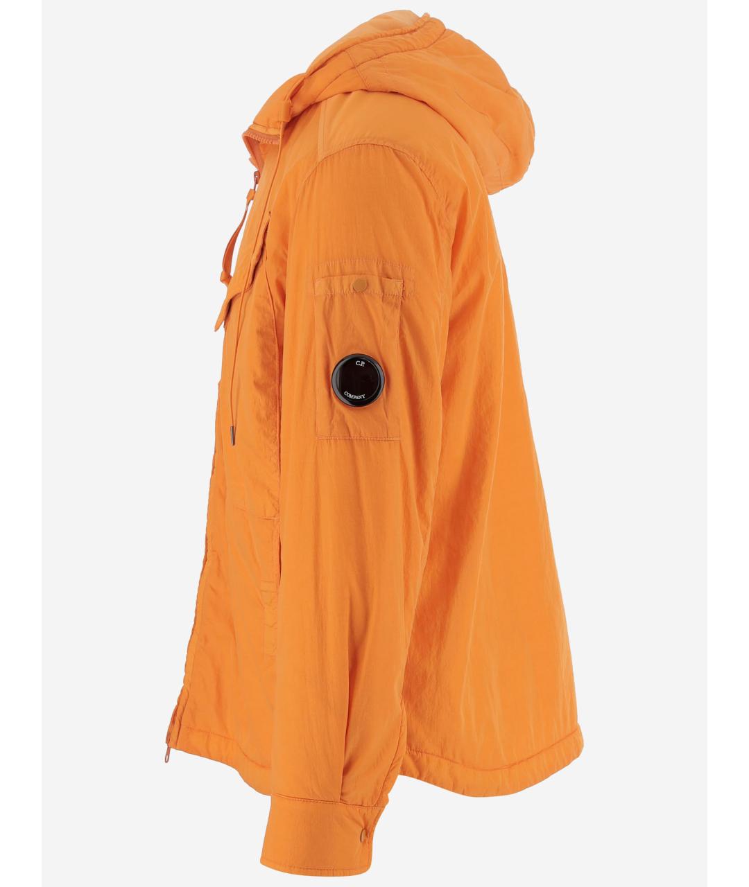 CP COMPANY Оранжевая полиамидовая куртка, фото 2
