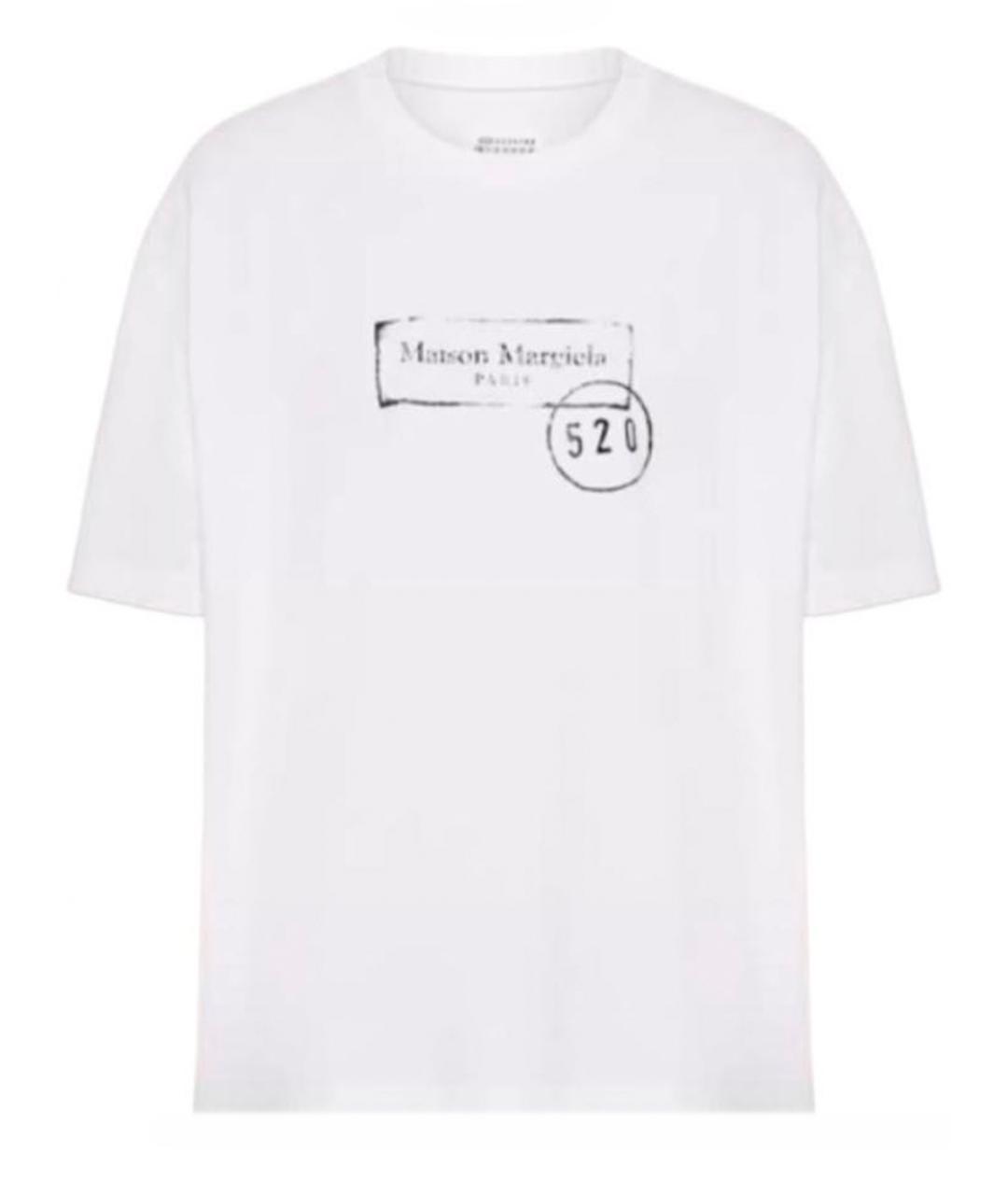 MAISON MARGIELA Белая футболка, фото 1