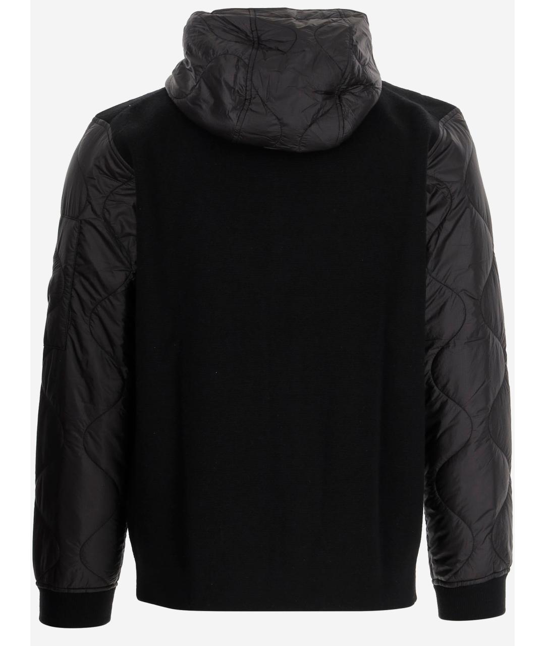 CP COMPANY Черная полиамидовая куртка, фото 2