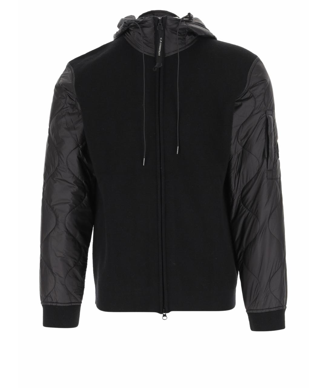 CP COMPANY Черная полиамидовая куртка, фото 1
