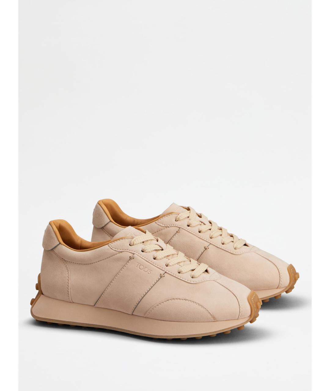 TOD'S Бежевые кроссовки, фото 2