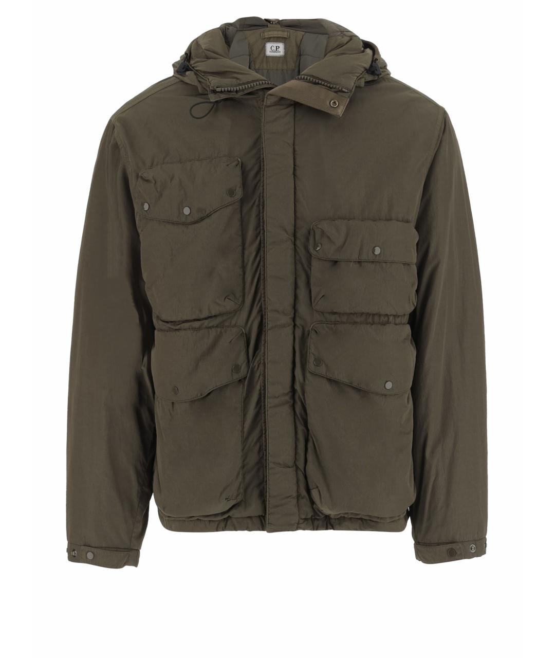 CP COMPANY Хаки полиамидовая куртка, фото 1