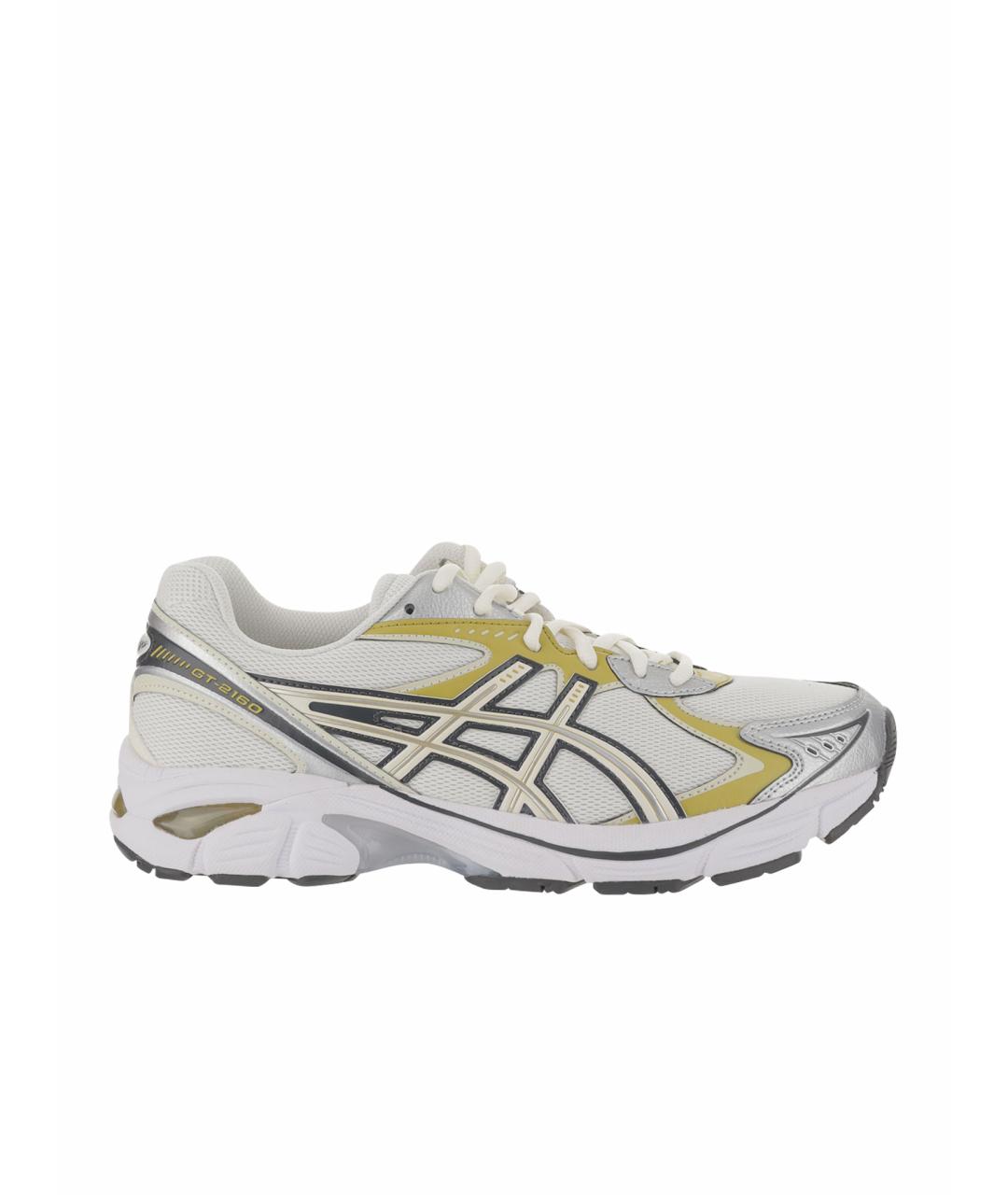 ASICS Белые синтетические низкие кроссовки / кеды, фото 1
