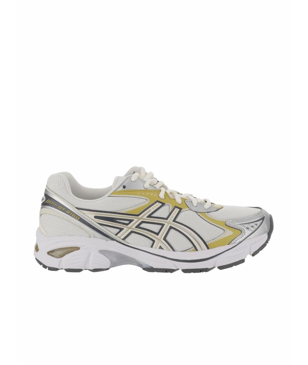 ASICS Белые синтетические низкие кроссовки / кеды, фото 6