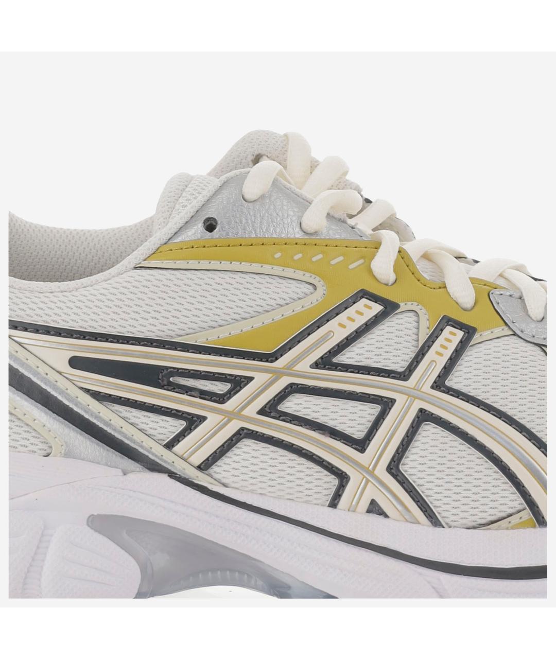 ASICS Белые синтетические низкие кроссовки / кеды, фото 5