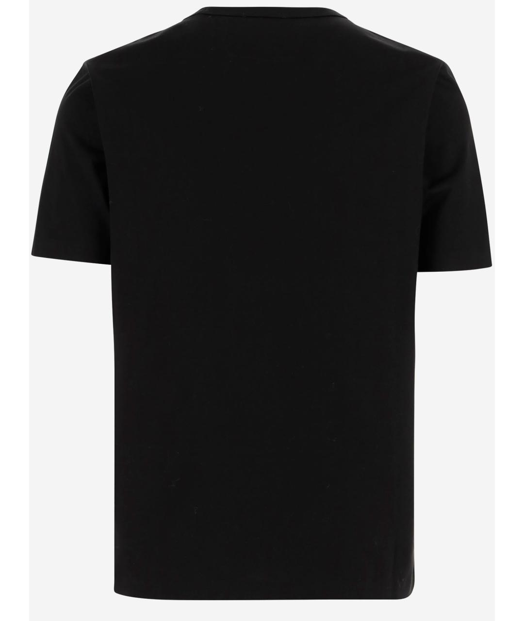 CP COMPANY Черная хлопковая футболка, фото 2