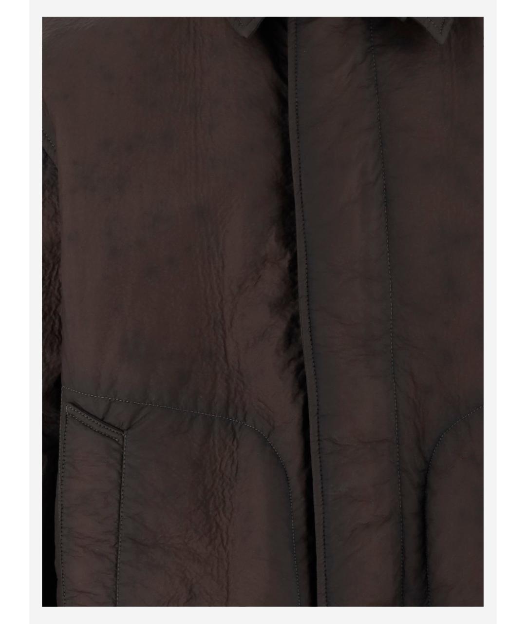 CP COMPANY Коричневая полиамидовая куртка, фото 4