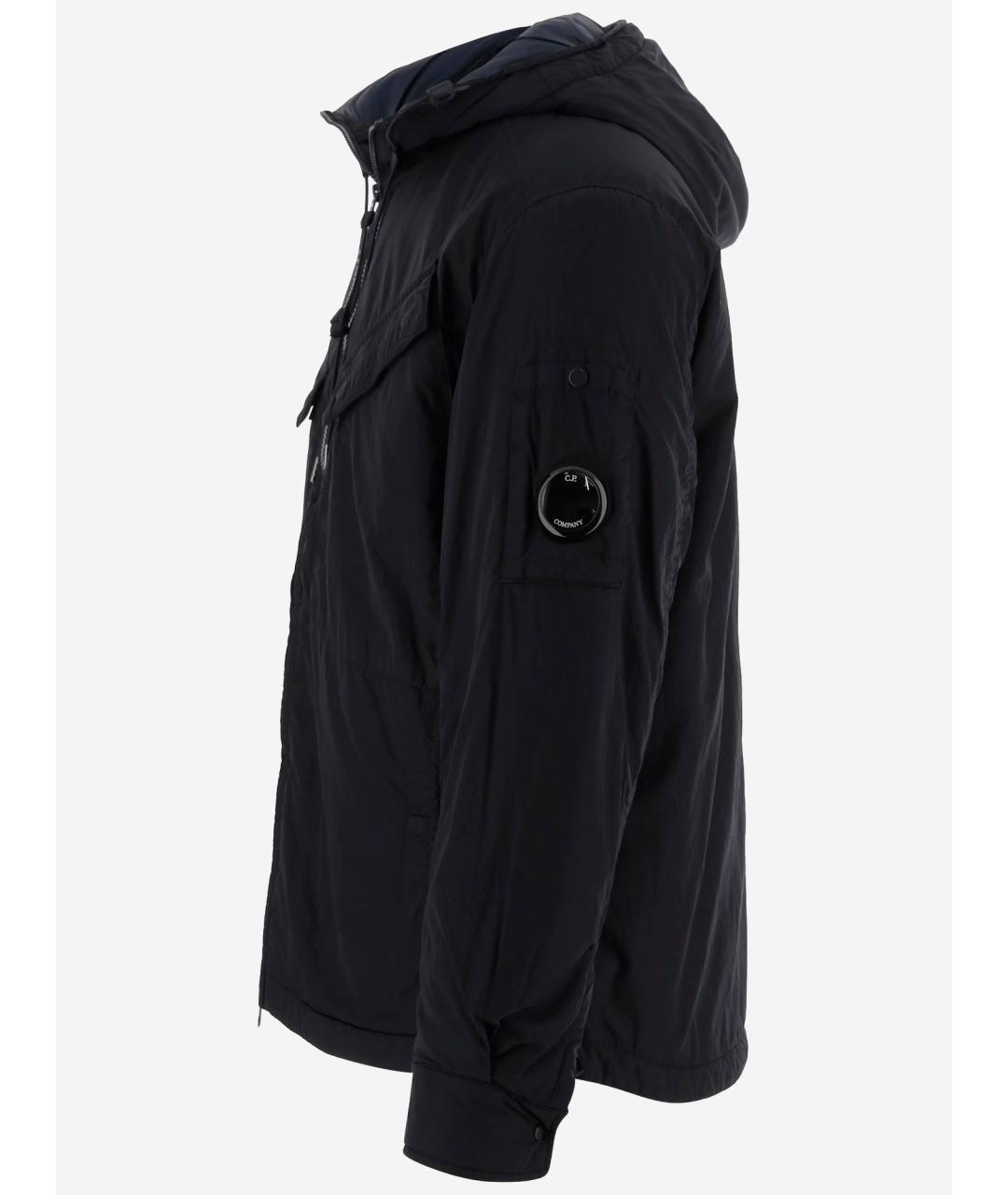 CP COMPANY Черная полиамидовая куртка, фото 2