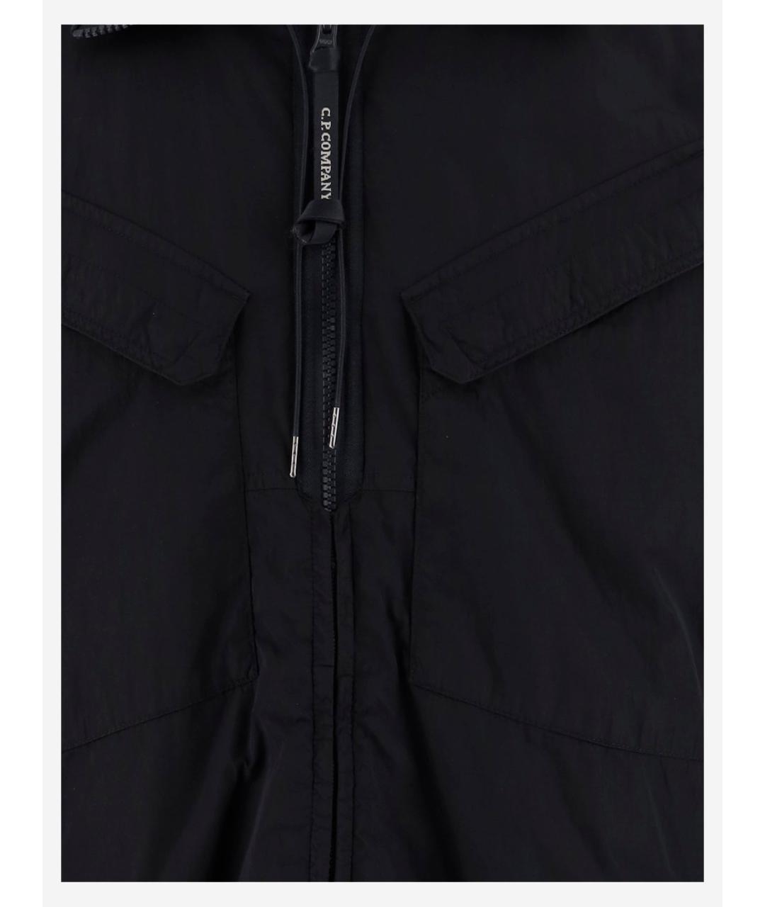 CP COMPANY Черная полиамидовая куртка, фото 4