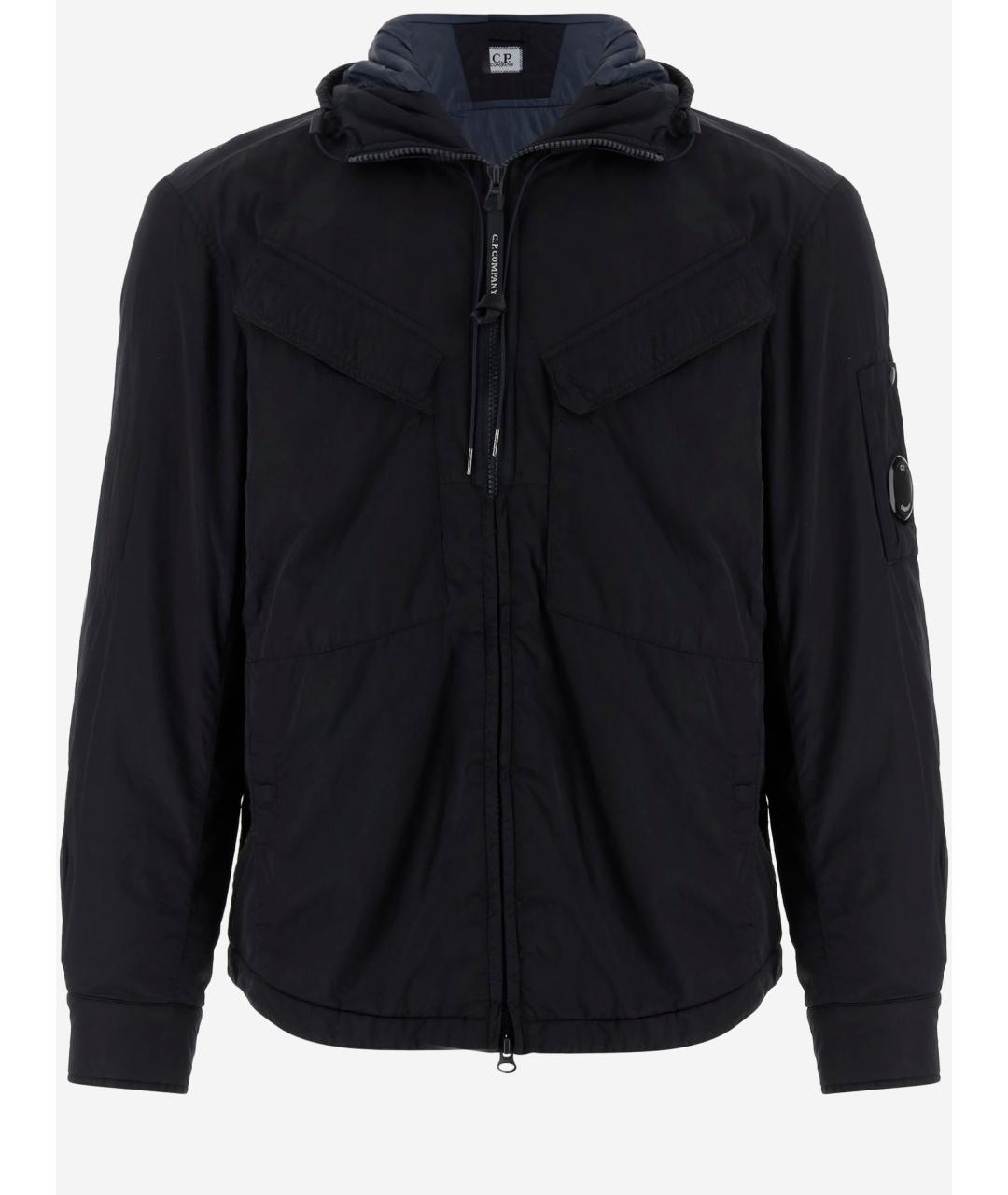 CP COMPANY Черная полиамидовая куртка, фото 5