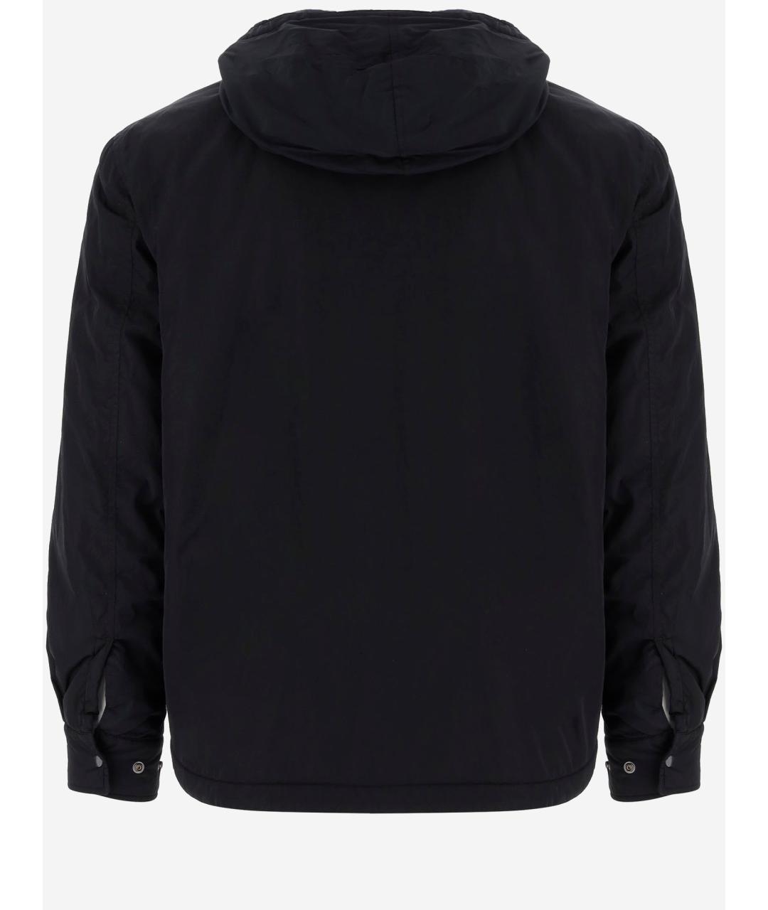 CP COMPANY Черная полиамидовая куртка, фото 3