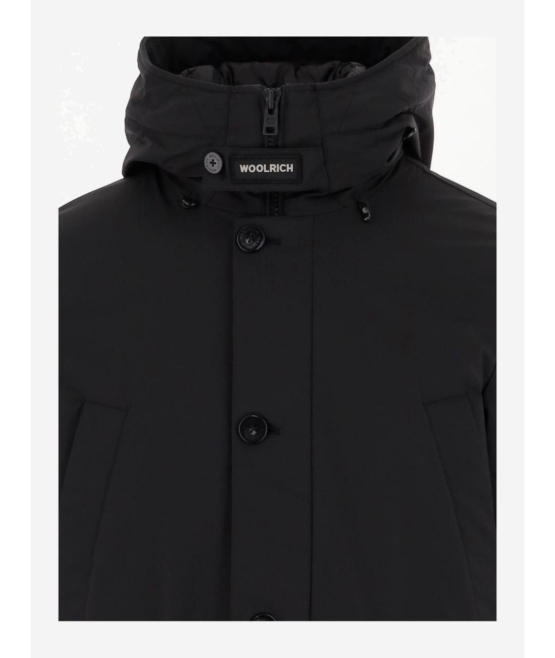 WOOLRICH Черная полиамидовая куртка, фото 3