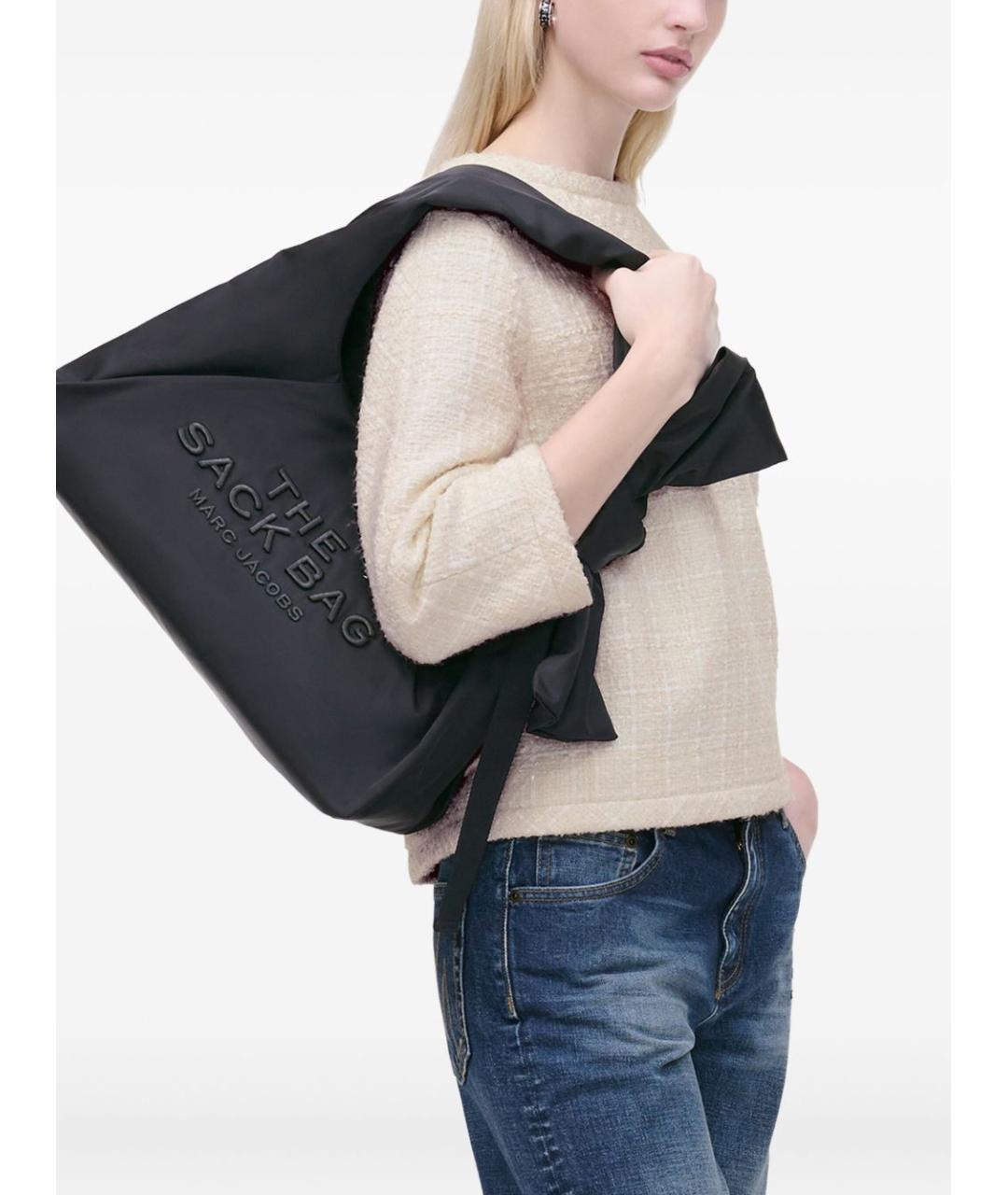 MARC JACOBS Черная сумка тоут, фото 5